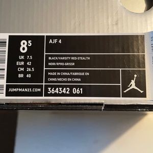 AFJ 4 size 8.5